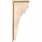 Ekena Millwork Pescadero Smooth Corbel w/Backplate, Douglas Fir, 7 1/2"W x 12"D x 28"H COR08X12X28PEC01SDF - alternate 3